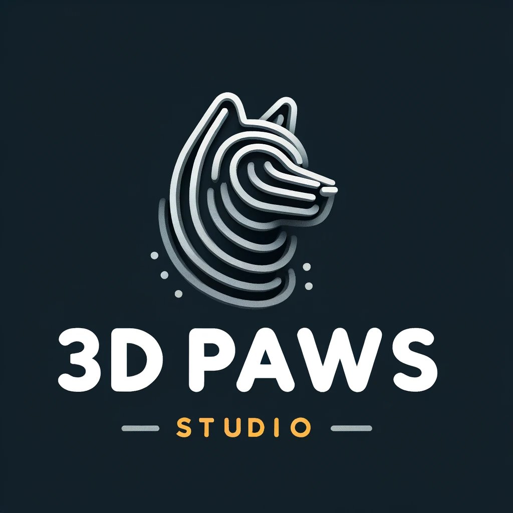 3D Paw Studio logo