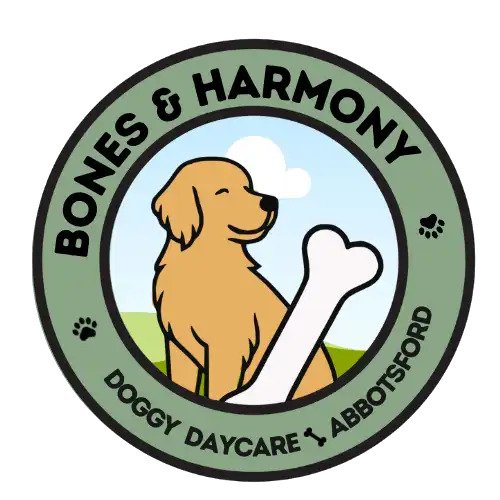 Bones and Harmony Doggy Daycare logo
